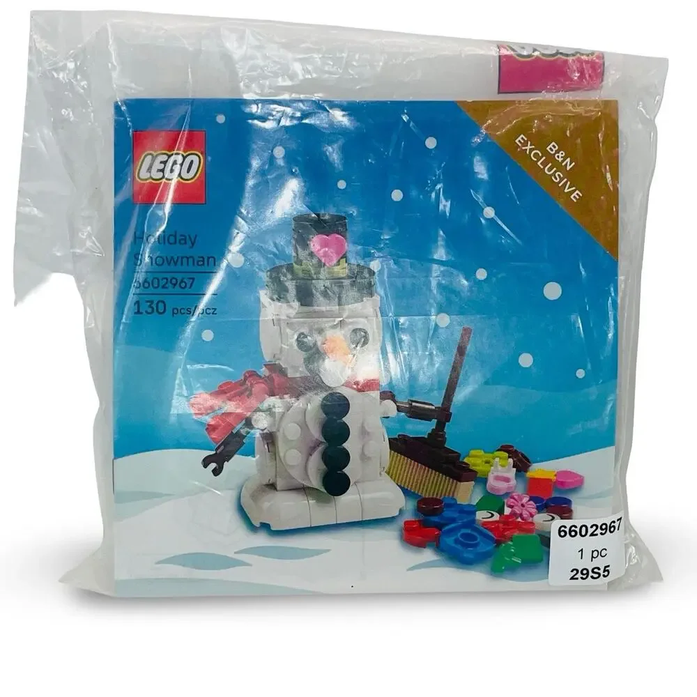 LEGO 6602967 Holiday Snowman Barnes & Noble Exclusive Building Set Christmas NEW